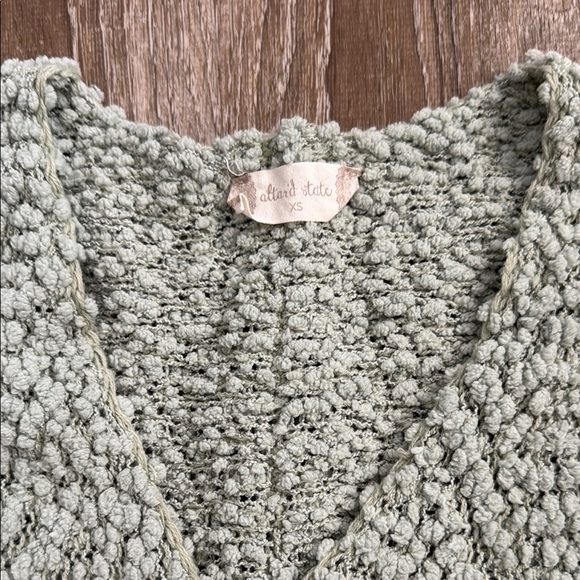 Altar’d State Sage Cozy Sweater - Picture 3 of 3